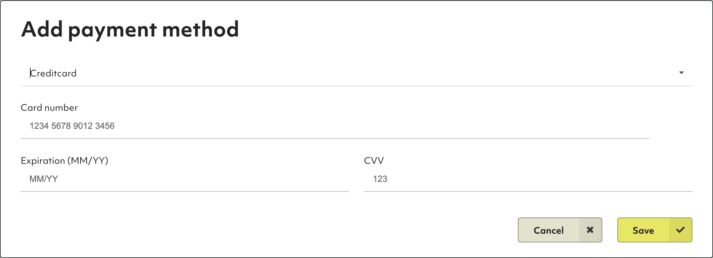 ArangoGraph Payment Method