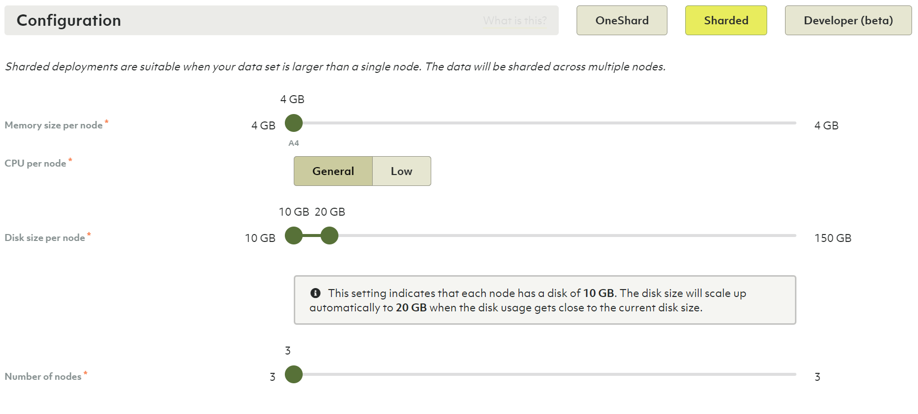 ArangoGraph Deployment Sharded