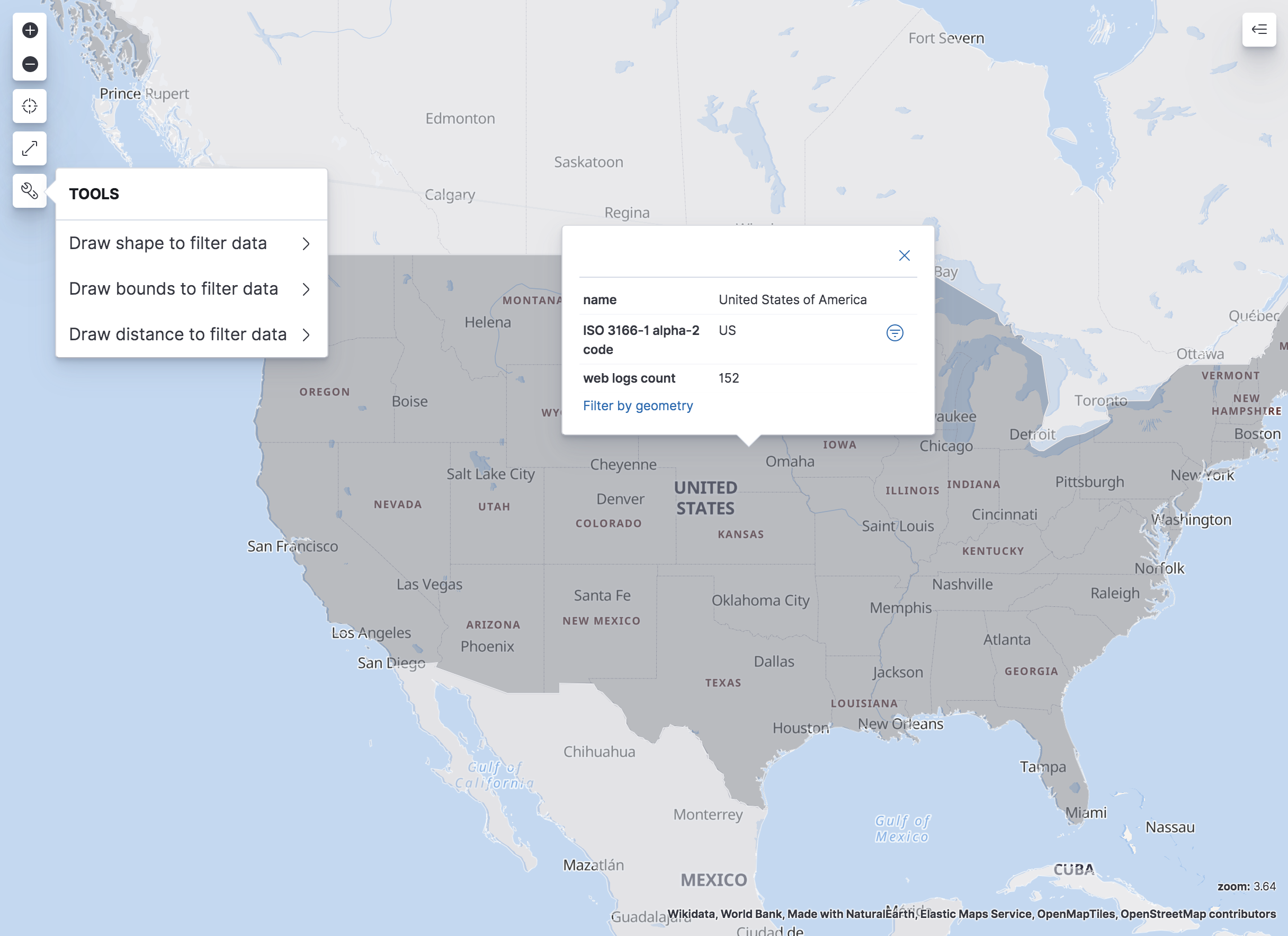 create spatial filter